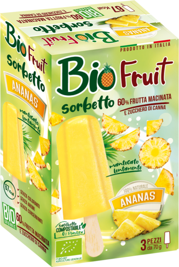 Scatola BioFruit ananas