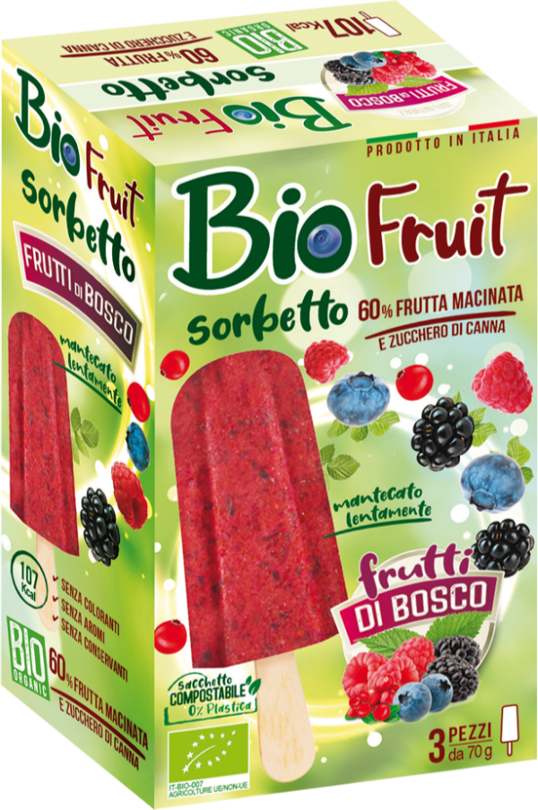 Scatola BioFruit frutti di bosco